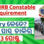 OSAP IRB Requirement 1513 Post Odisha Battalion Constable Job Notification 2024